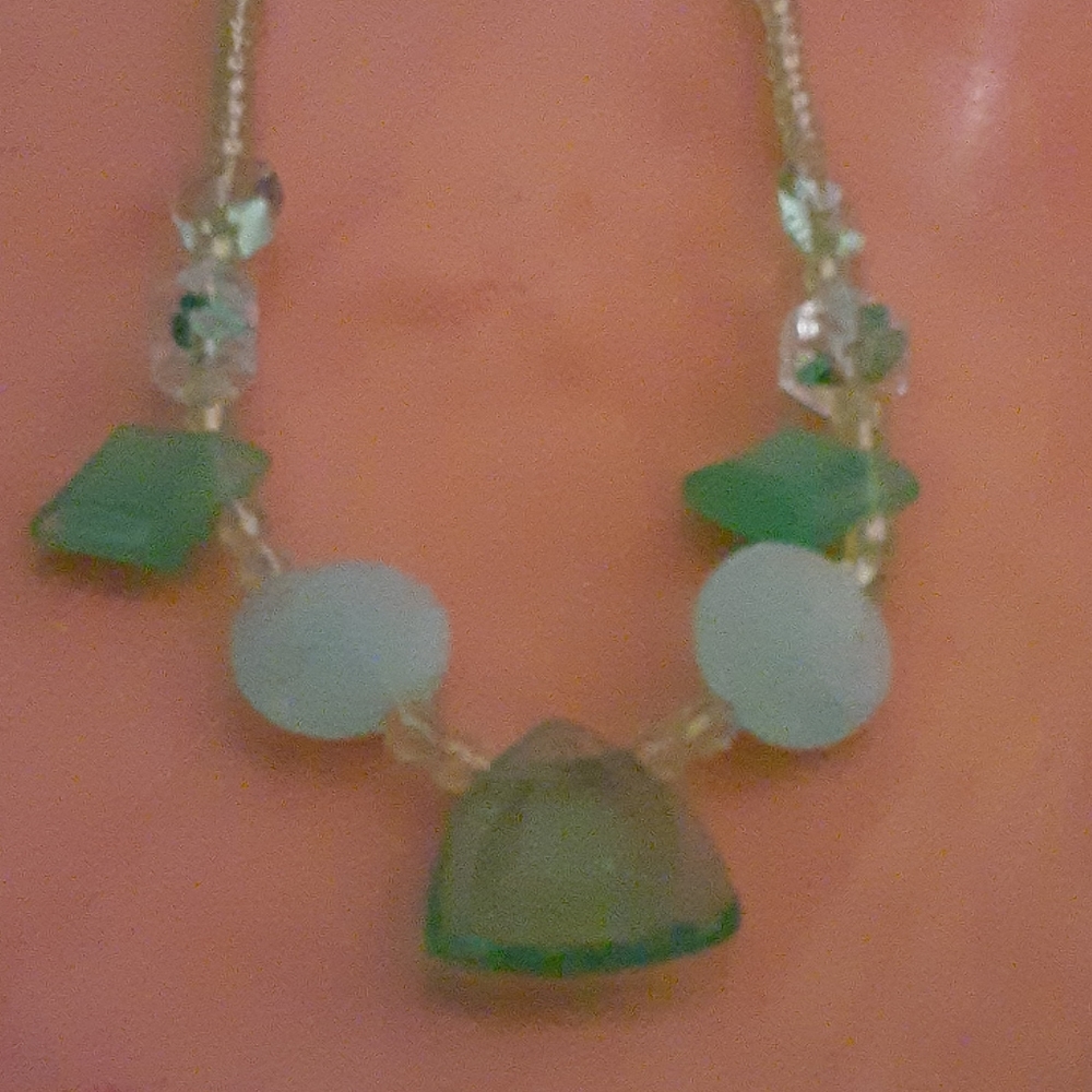 18in grn necklace